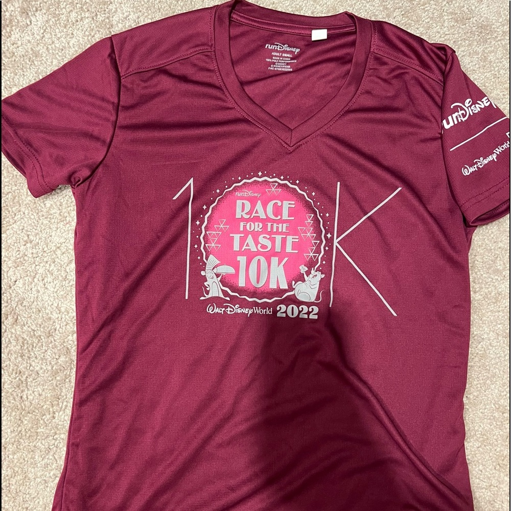 runDisney Race Tech Race for the Taste 10k 2022 Size S